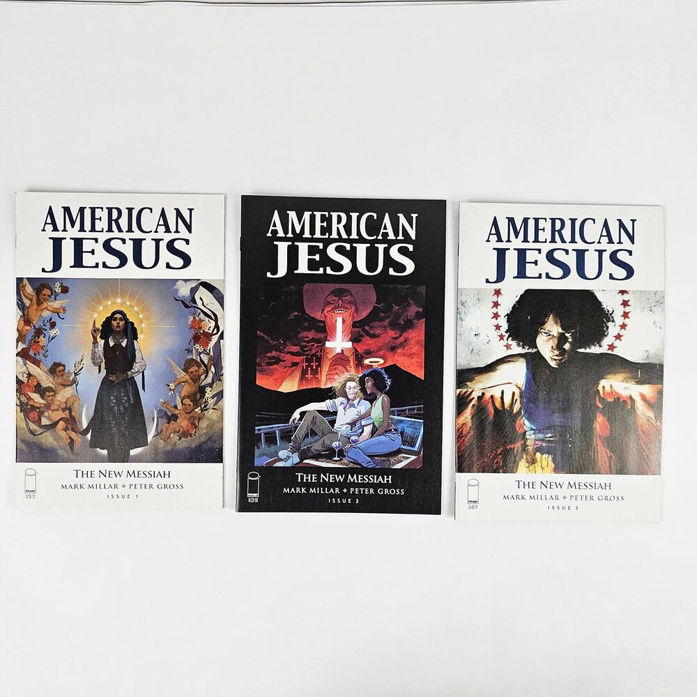 American Jesus the New Messiah Comic Lot #1-3